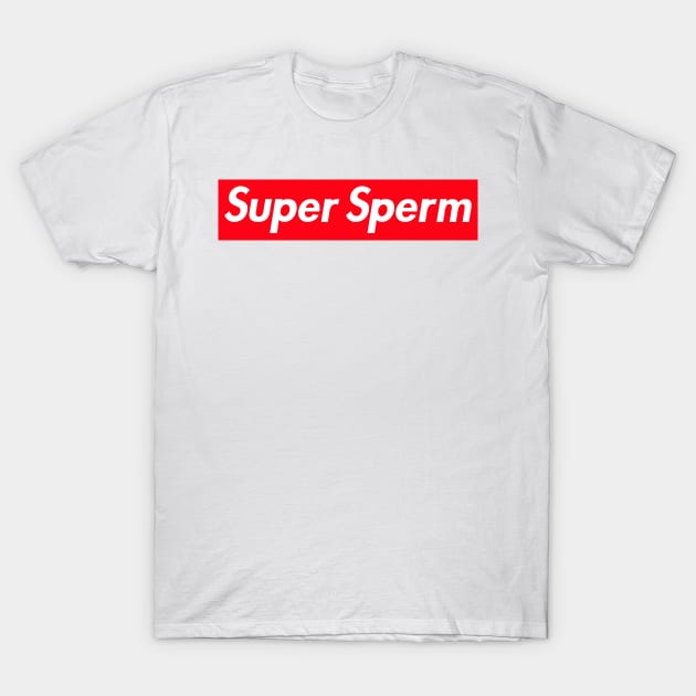 Super Sperm by AiReal Apparel T-Shirt by airealapparel